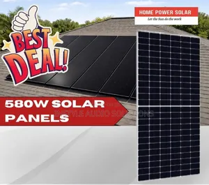 580w Bifacial Monocrystalline Half Cell Solar Panels