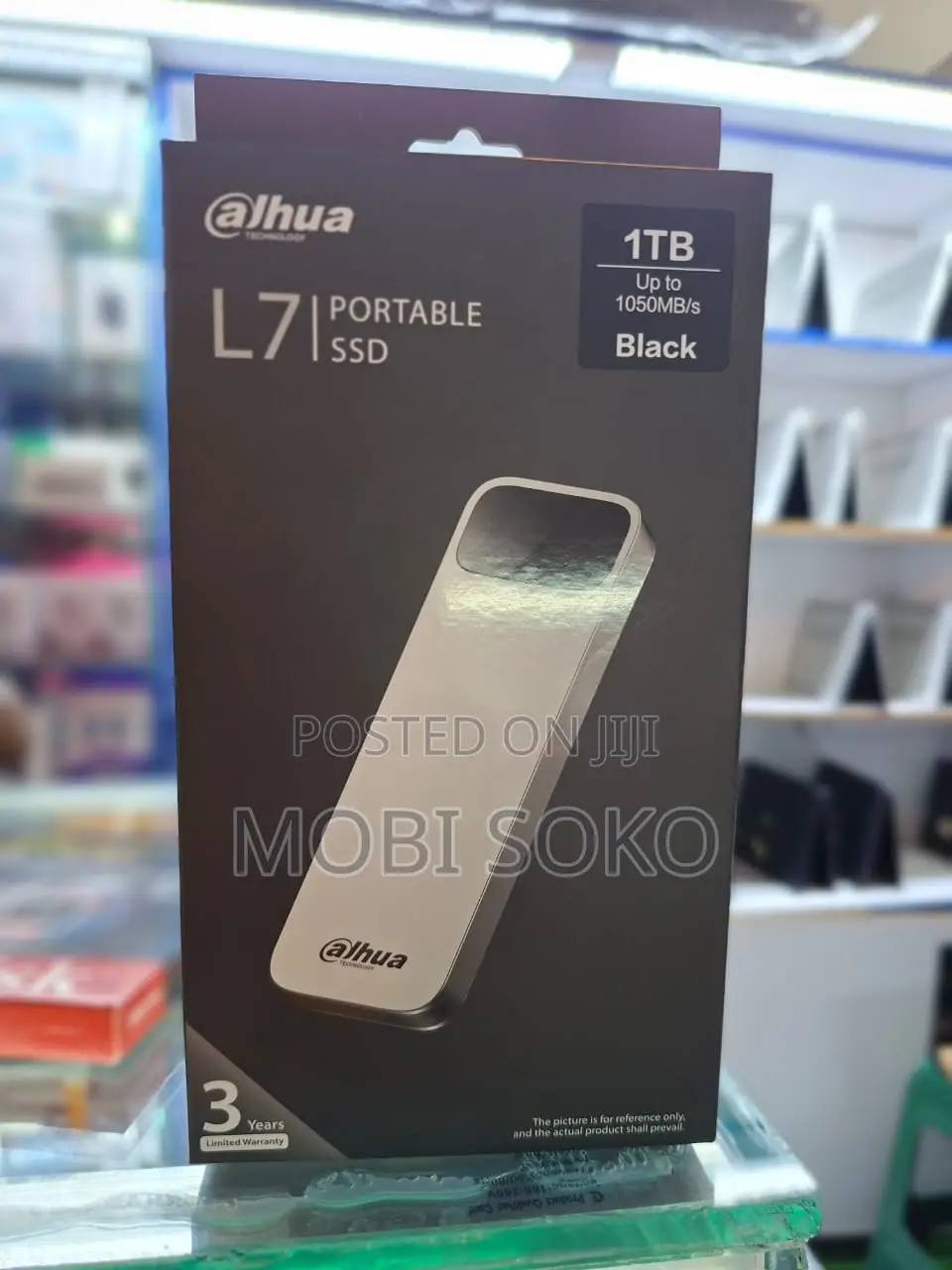Dahua L7 1tb Portable SSD Up to 1050mb/S Dhi-PSSD-L7-1tb