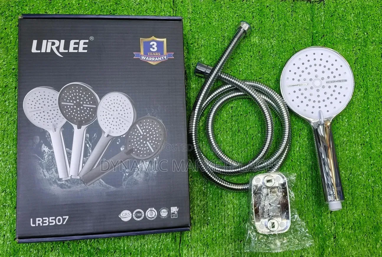 Lirlee High-Pressure Shower Head Set