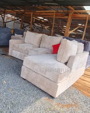 Engineered 6 Seater L Sofa