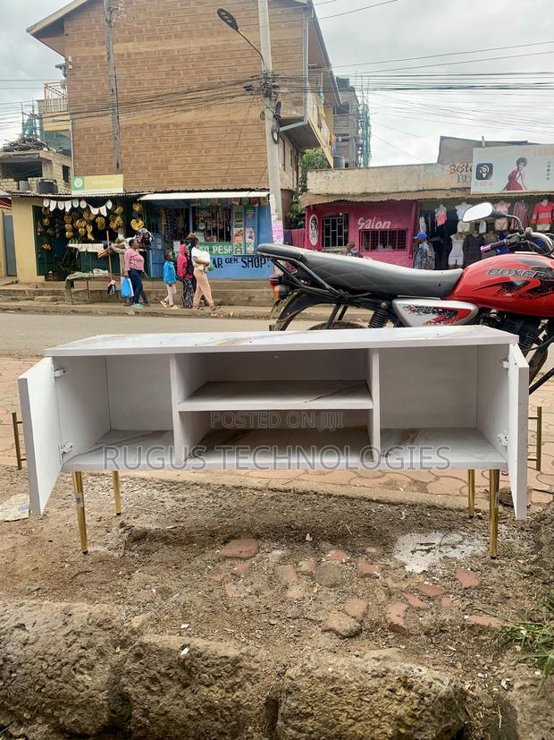 PCV Marble Tv Stand With Waterproof - thumbnail 2