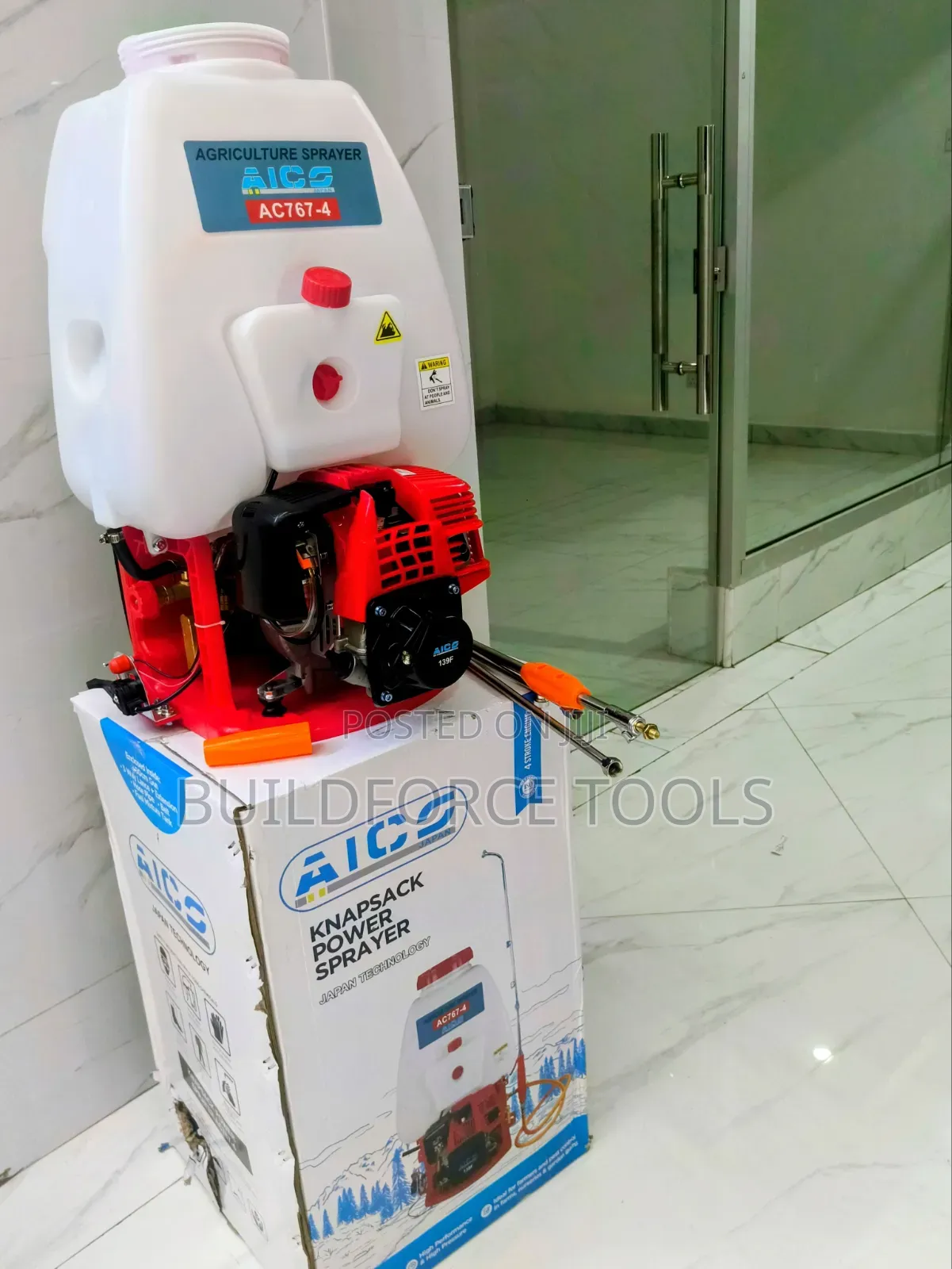 Four Stroke Aico Japan Aico Knapsack Power Sprayer