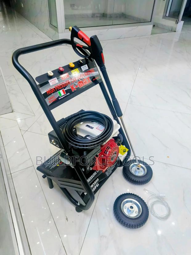 Kmax High Pressure Car Wash Machine With Engine 7.5 Hp - thumbnail 3