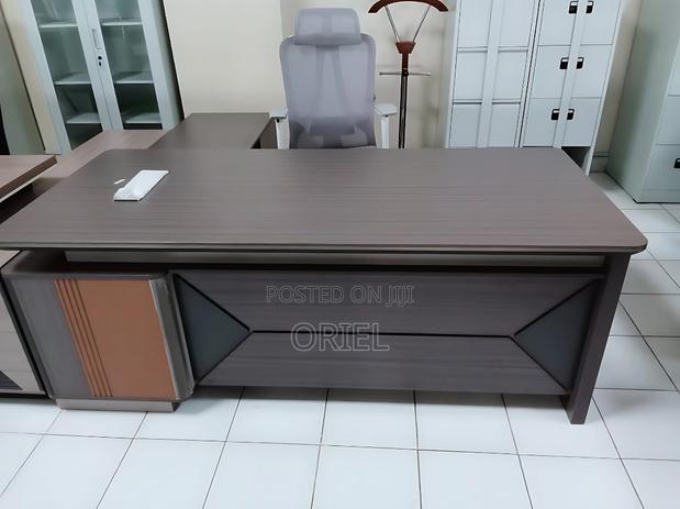 Executive Workstation Desk : 1.6m Executive Work Desk Station - thumbnail 9