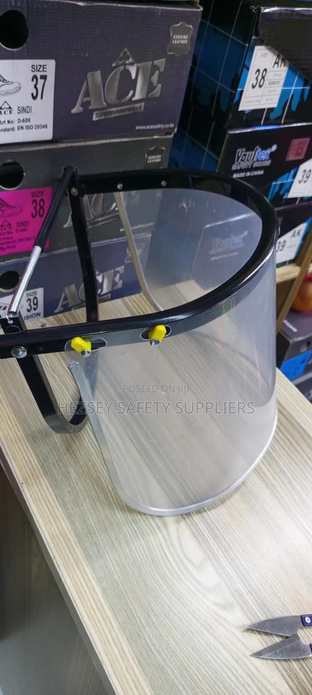 Face Shield Visor With Brackets