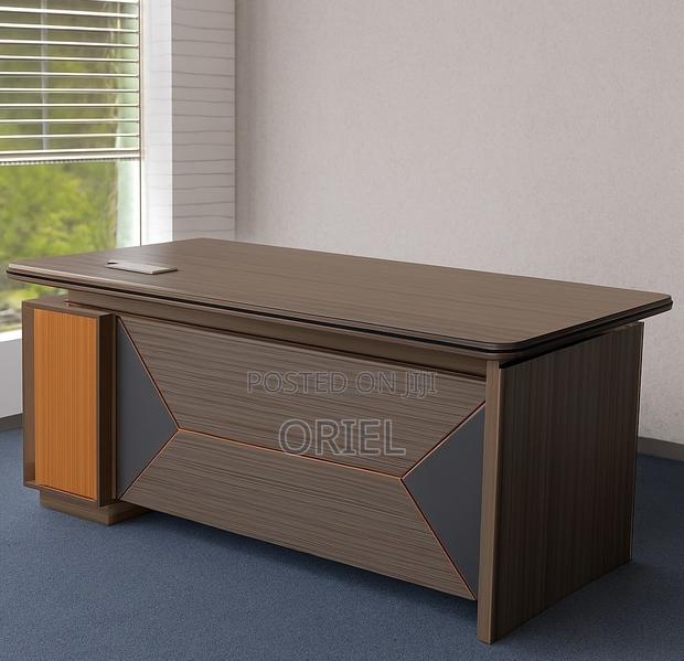 Executive Workstation Desk : 1.6m Executive Work Desk Station - thumbnail 16