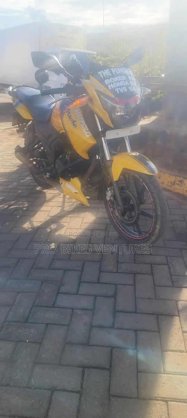 TVS Apache 160 4V 2023 Yellow - thumbnail 6