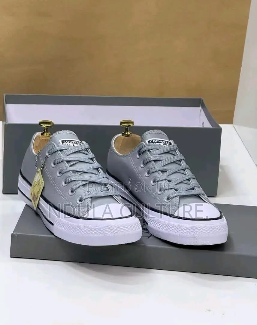 Leather Converse