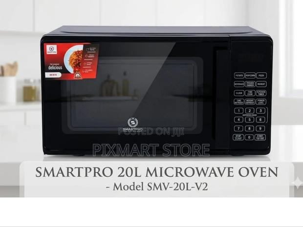 Smart Pro 20l Digital Microwave Oven – Black