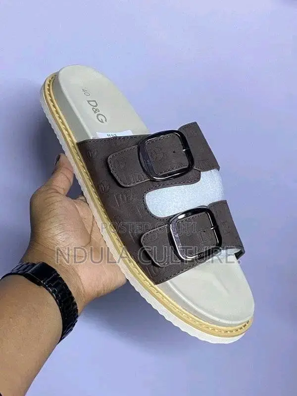 D G Sandals Double Buckle