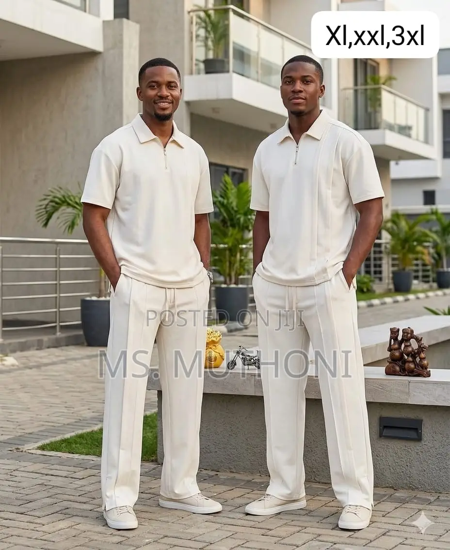 Quality Plain Men 2 Piece Sets