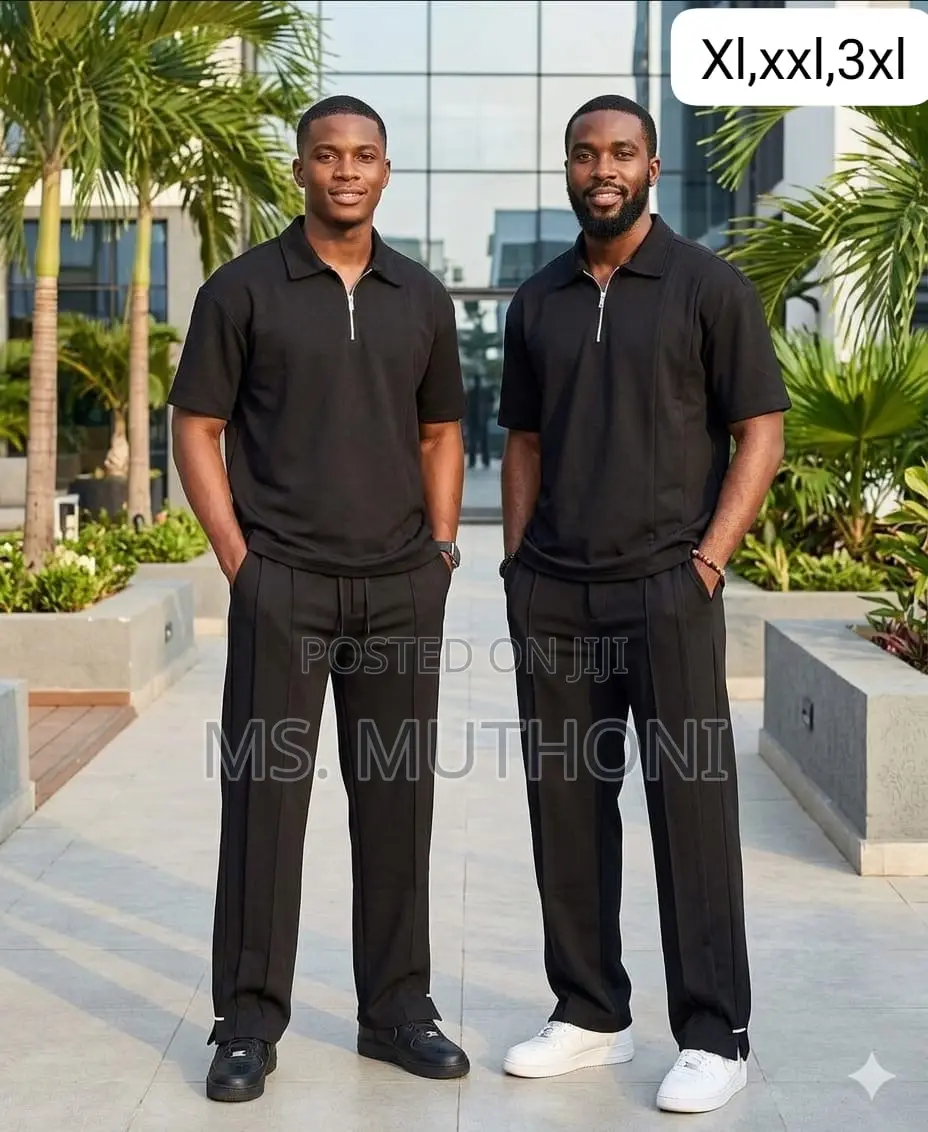 Quality Plain Men 2 Piece Sets