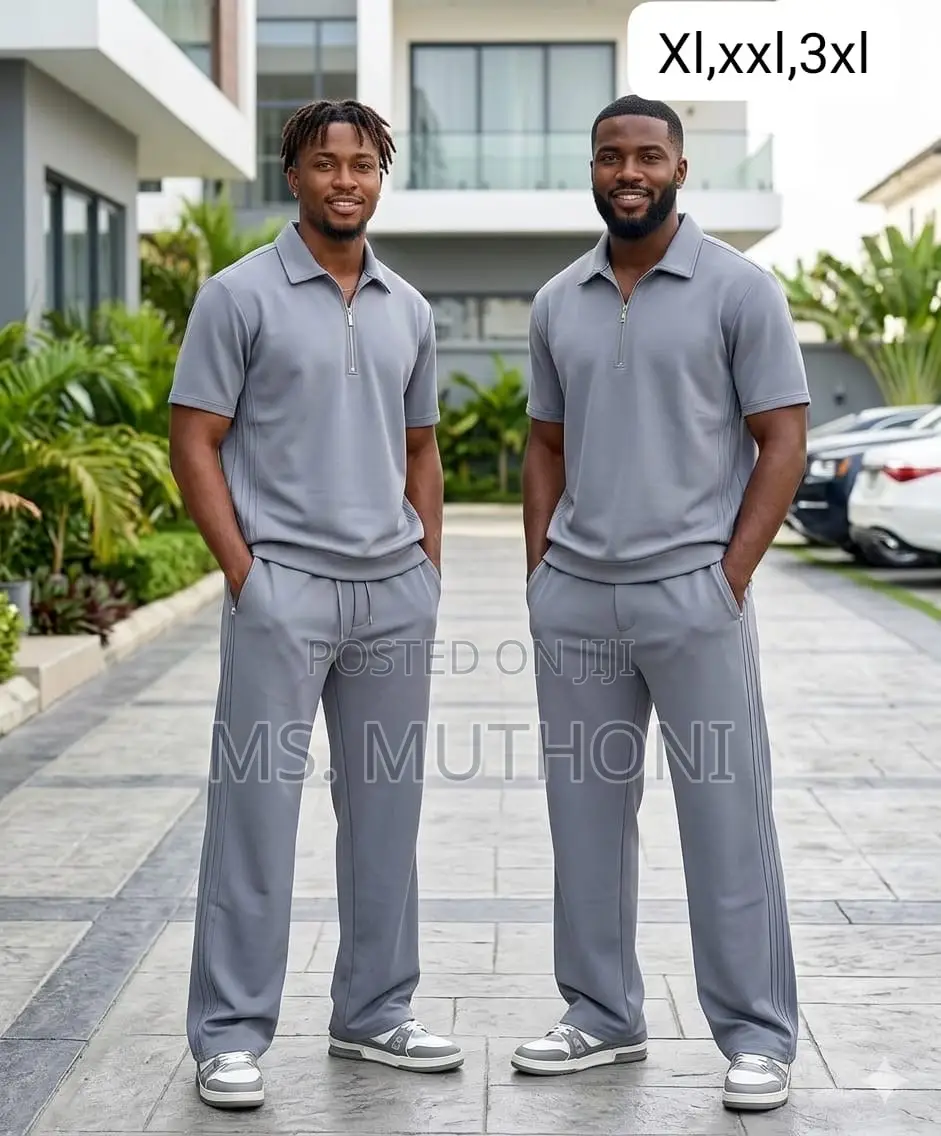 Quality Plain Men 2 Piece Sets