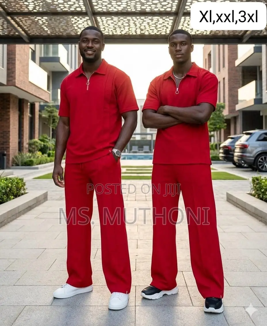 Quality Plain Men 2 Piece Sets