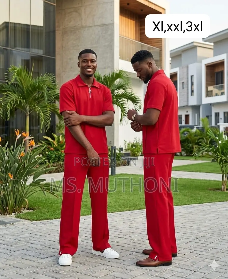 Quality Plain Men 2 Piece Sets