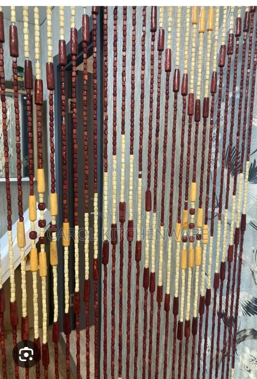 Wooden Bead Curtain
