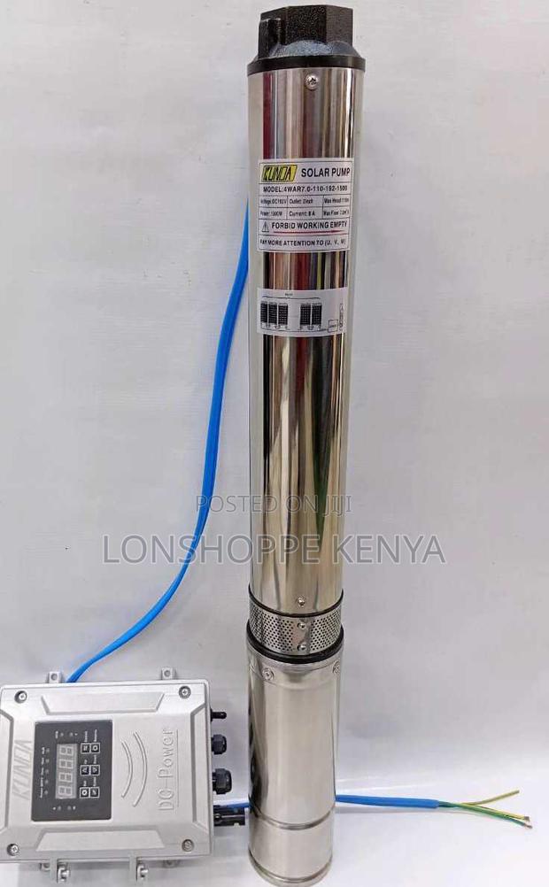 Kunda Solar Pump 1500w Max Head 110 Meters