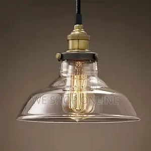 Amber Glass Pendant Light