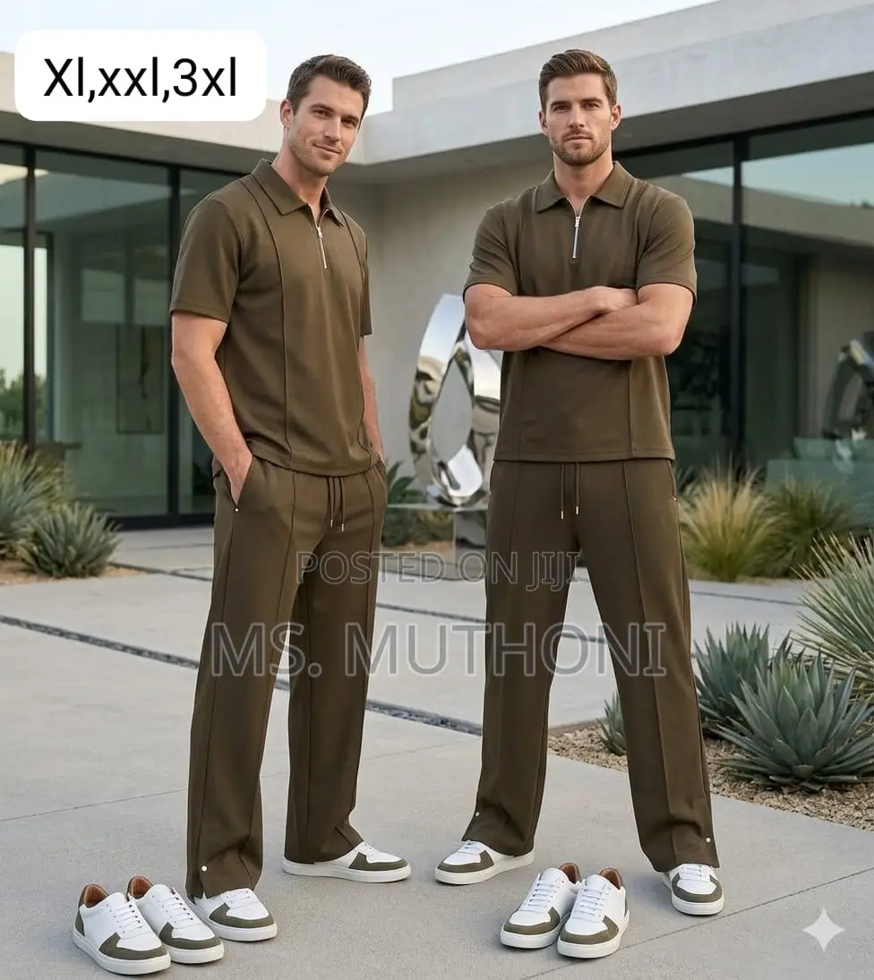 Quality Gents Casual Two-Piece Leisure Suit