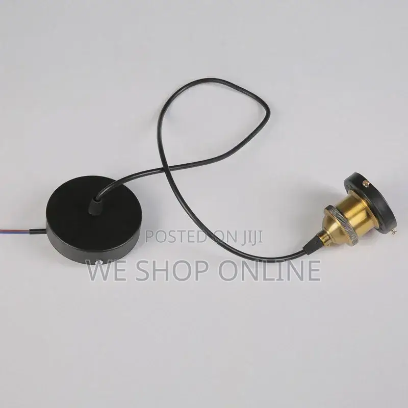 Amber Glass Pendant Light
