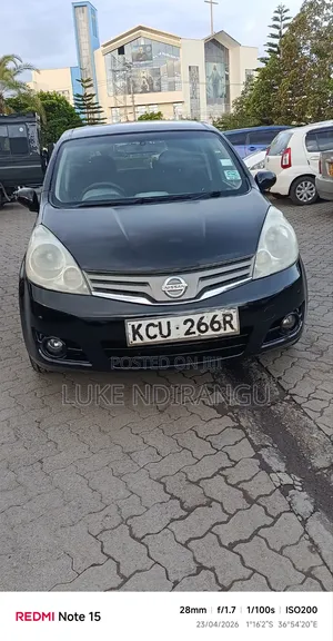 Nissan Note 2012 Black