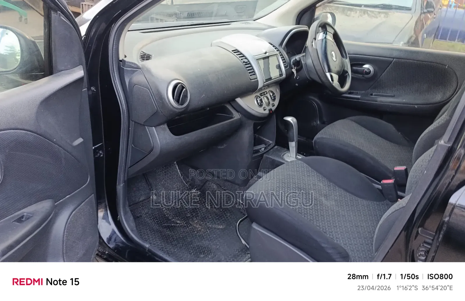 Nissan Note 2012 Black
