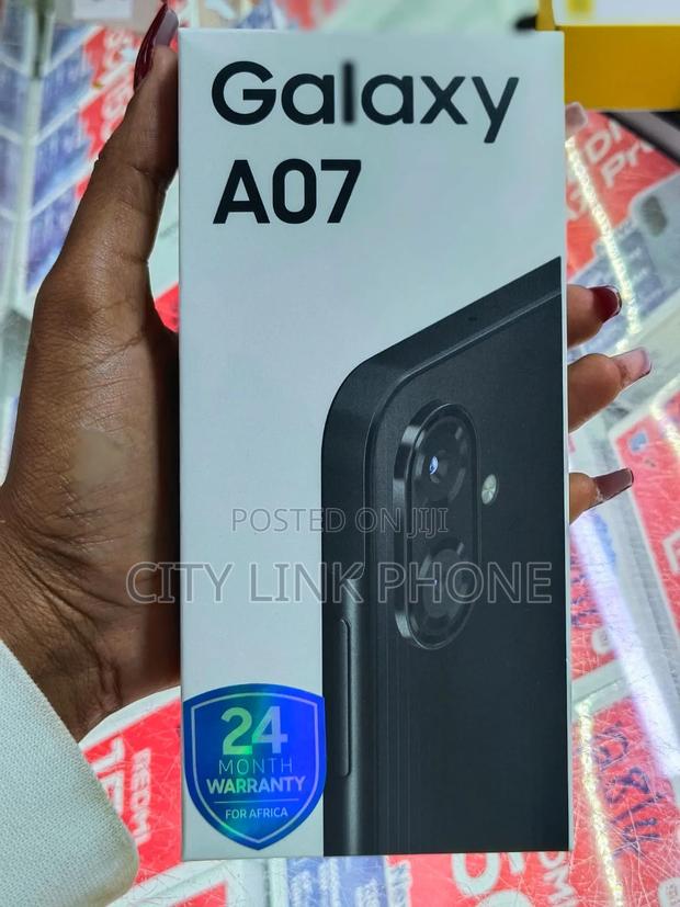 New Samsung Galaxy A07 128 GB Black