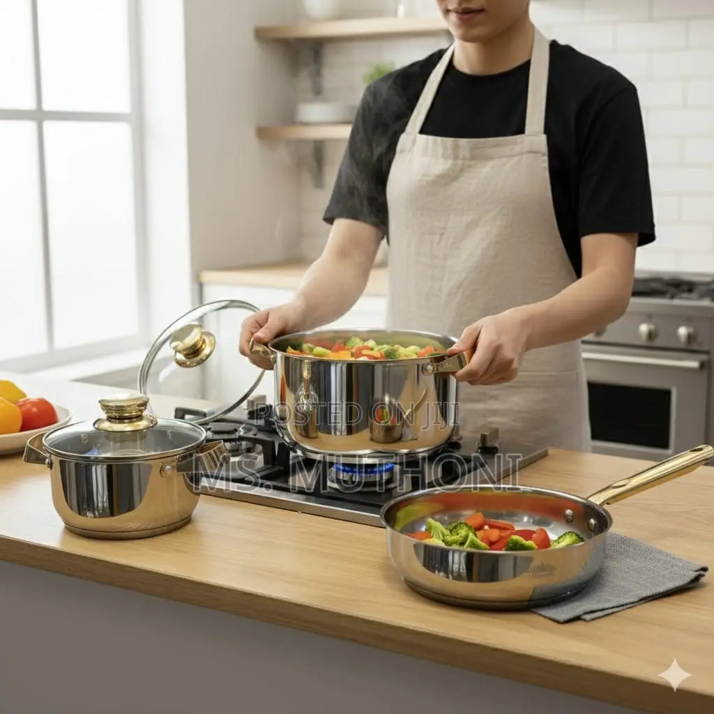 8pc Peterhof Stainless Steel Cookware*