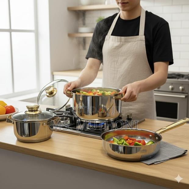 8pc Peterhof Stainless Steel Cookware* - thumbnail 2
