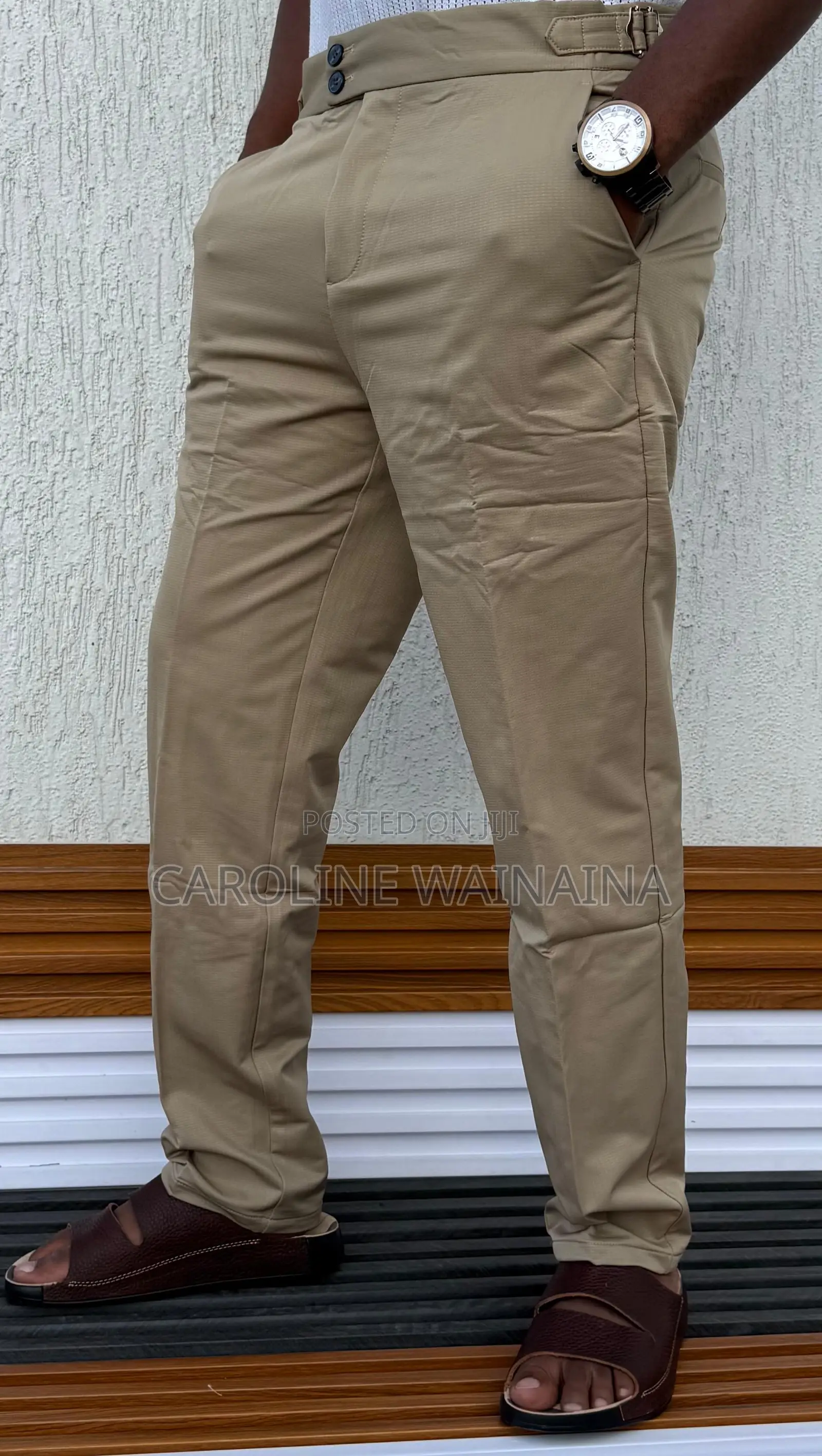 Chino Pants -Baige