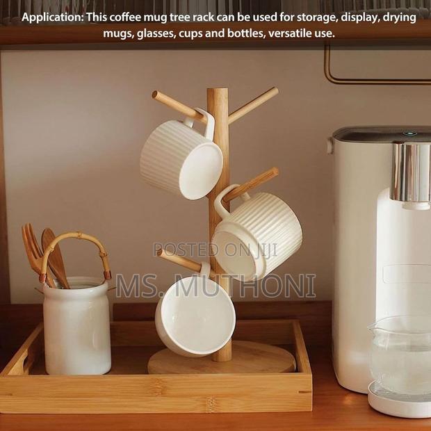 Bamboo Tree Cup Rack Holder* - thumbnail 2