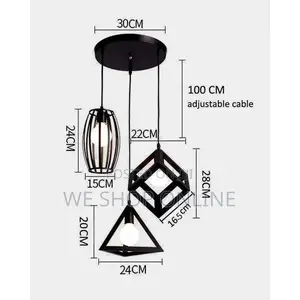 3-Head Modern Chandelier