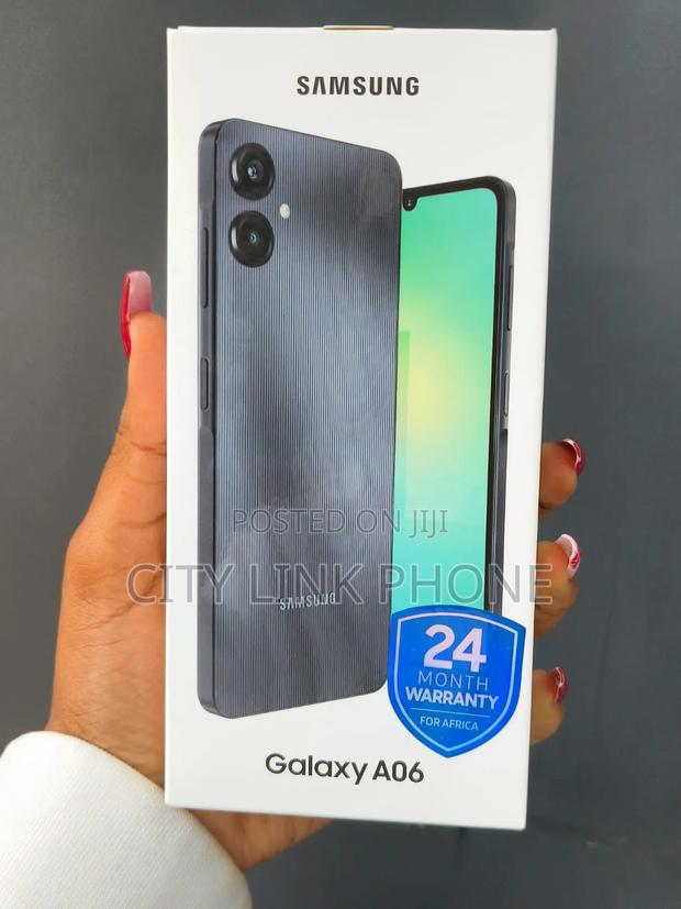 New Samsung Galaxy A06 64 GB Black