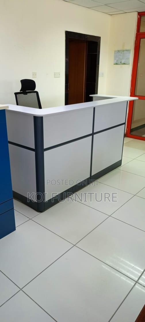 Reception Desk; 1.6 Meters Reception Office Table With Drawers - thumbnail 8