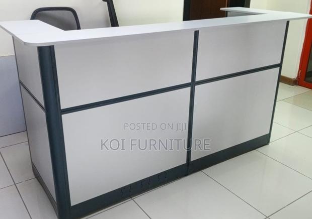 Reception Desk; 1.6 Meters Reception Office Table With Drawers - thumbnail 9