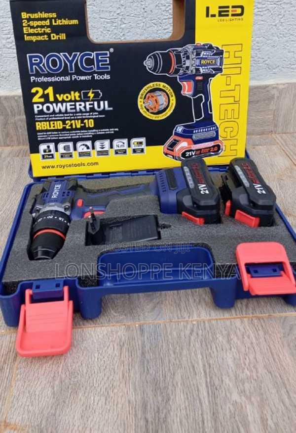 Royce Brushless Cordless Drill 21v