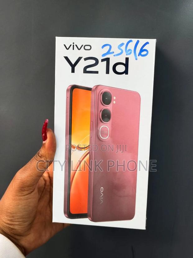 New Vivo Y21d 128 GB Black