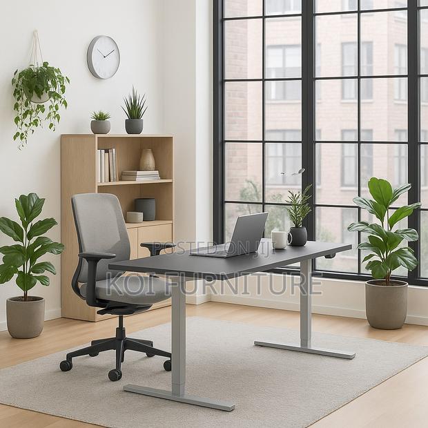 Office Desk; 1400mm Eletric Standing Adjustable Wellness Desk - thumbnail 5