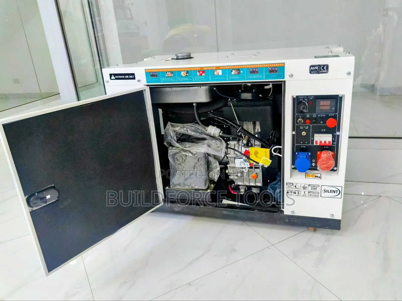 13kw/15 Kva Super Silent Diesel Powered Pulsar Generator