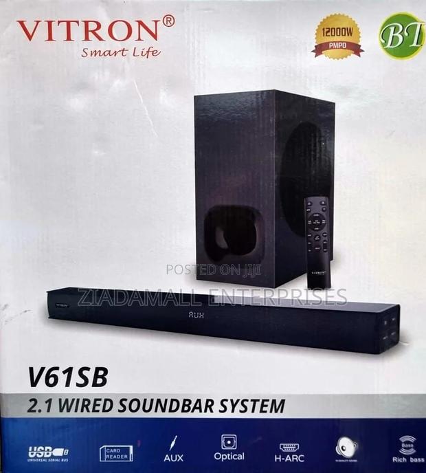 Vitron Soundbar V61sb Sleek Design With User-Friendly Control - main view