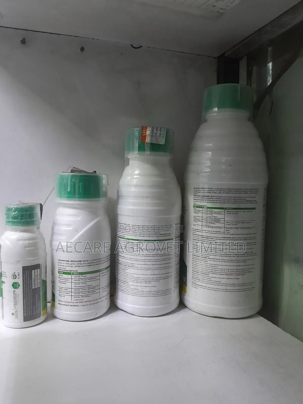 Pentagon 50ec Insecticide 100ml, 250ml, 500ml, 1l