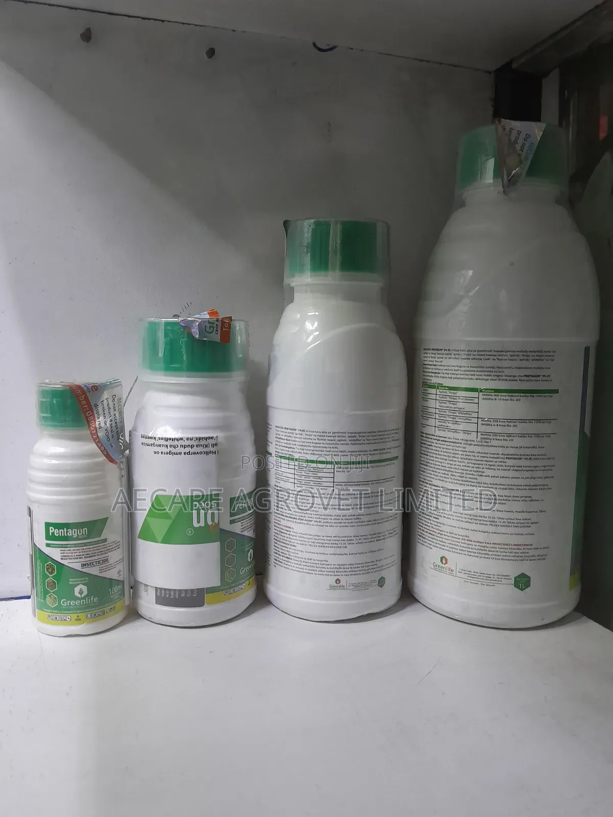 Pentagon 50ec Insecticide 100ml, 250ml, 500ml, 1l