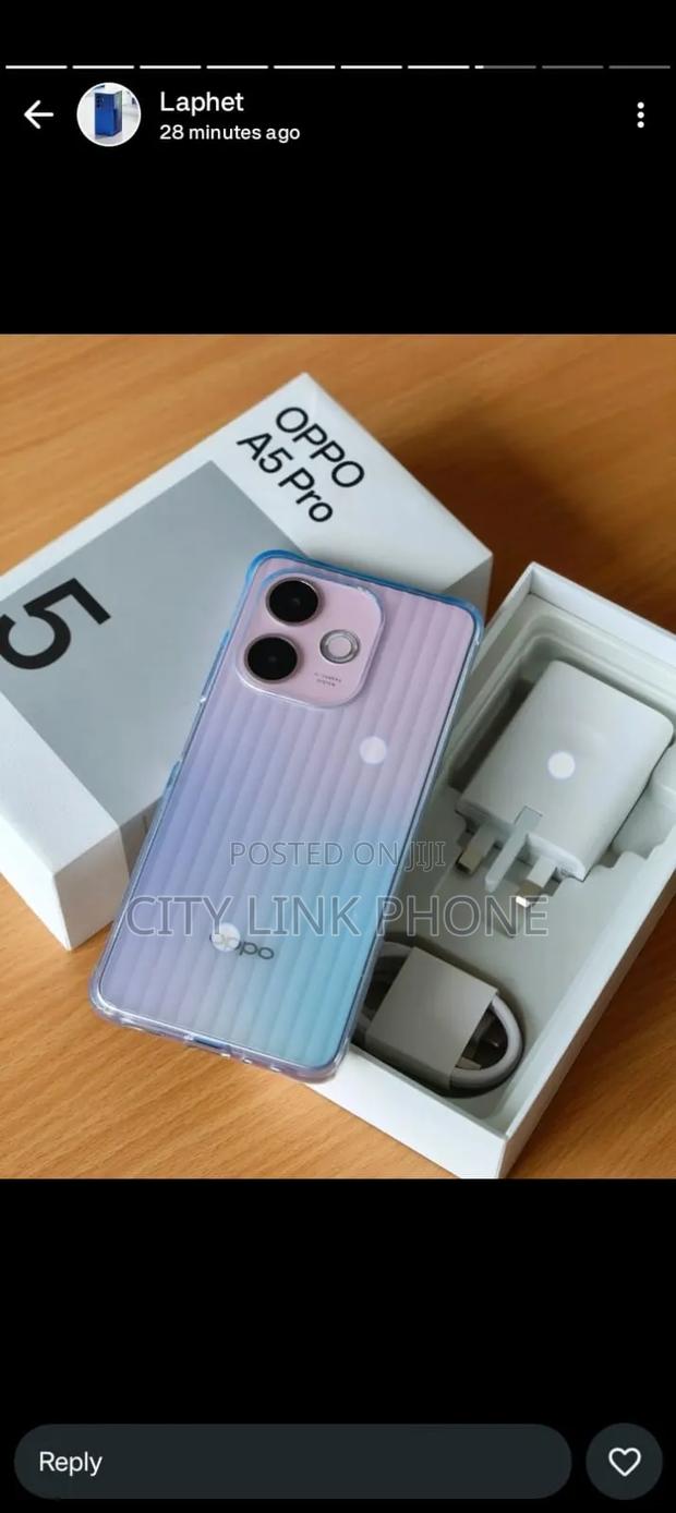 New Oppo A5 256 GB Purple