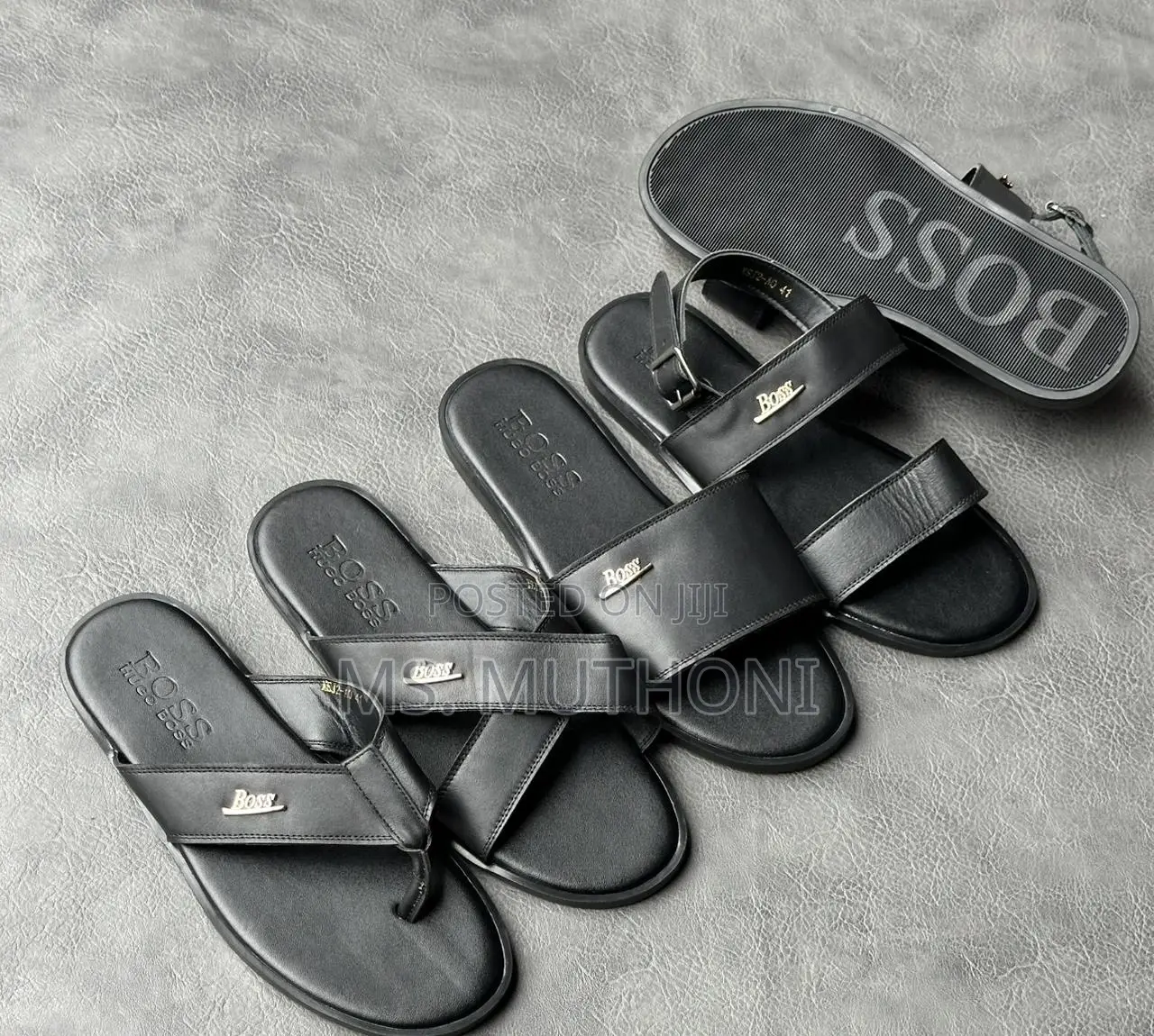 Boss Range of Gents Sandals Size 39-46