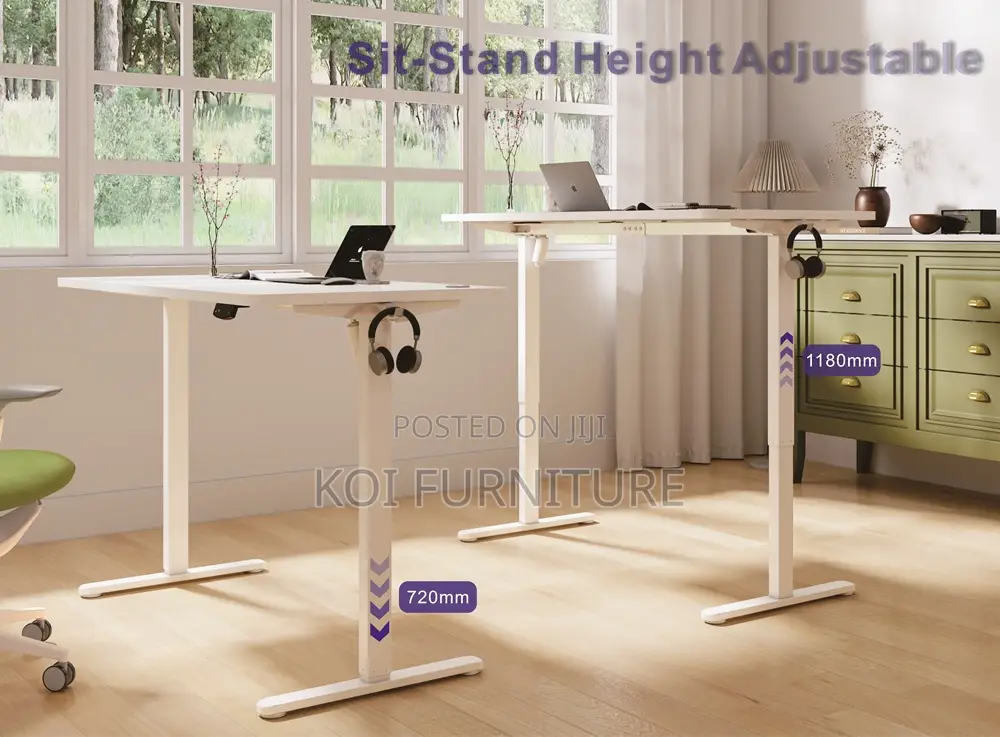 Office Desk; 1.6 Meters Electric Desk With Supportive Effort