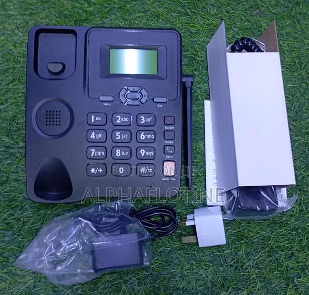 Fixed Wireless GSM Office/Home Desktop Phone With Dual Lines - main view