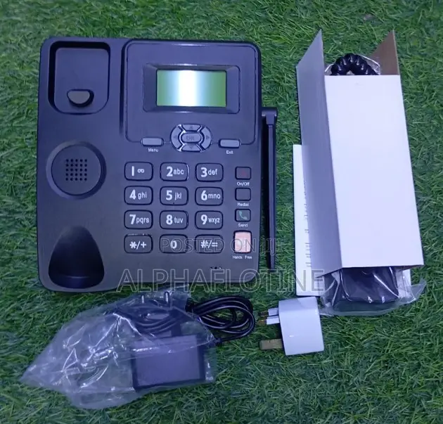 Fixed Wireless GSM Office/Home Desktop Phone With Dual Lines
