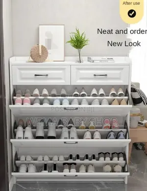 Bucket Flip Shoe Cabinet