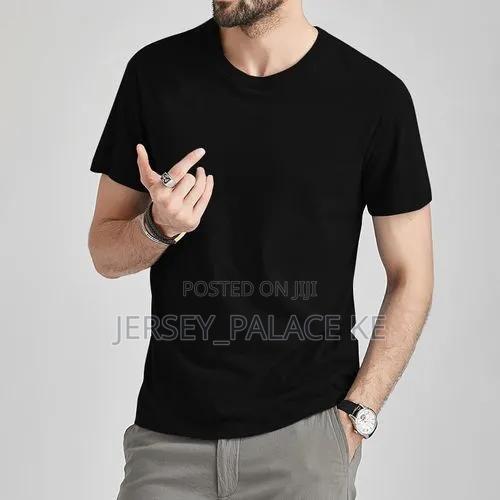 10 Pack Plain Round Neck T-Shirts – 100% Pure Cotton – Black White - thumbnail 7