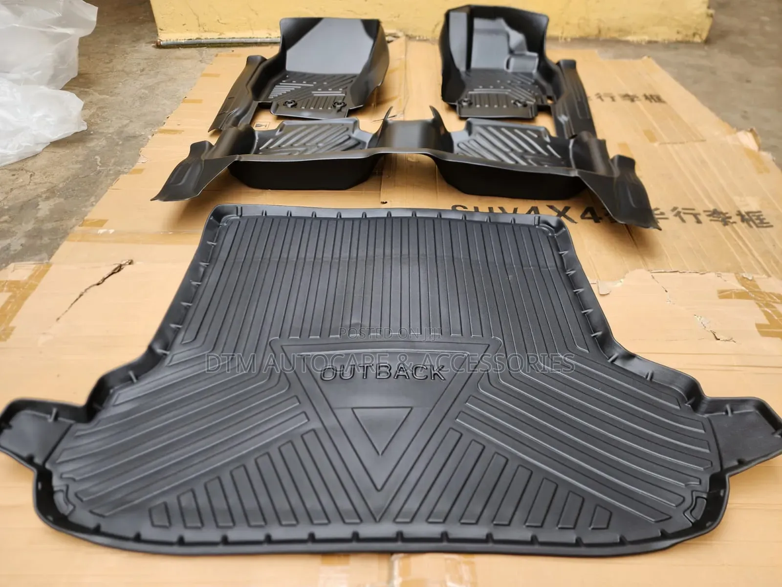 5d Tpe Rubber Mat Subaru Outback 2018